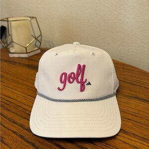 Adidas golf activewear baseball hat preppy